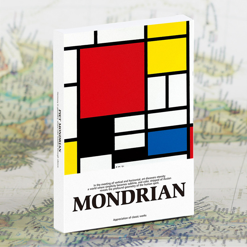 Collectible Vintage Greeting Cards - 30 Blatt Vintage Piet Mondrian Niederländische