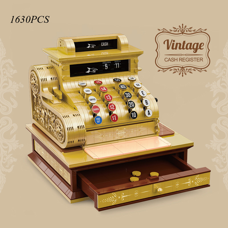 Vintage And Collectible Toys - Kreative klassische Vintage Retro Registrierkasse Mini