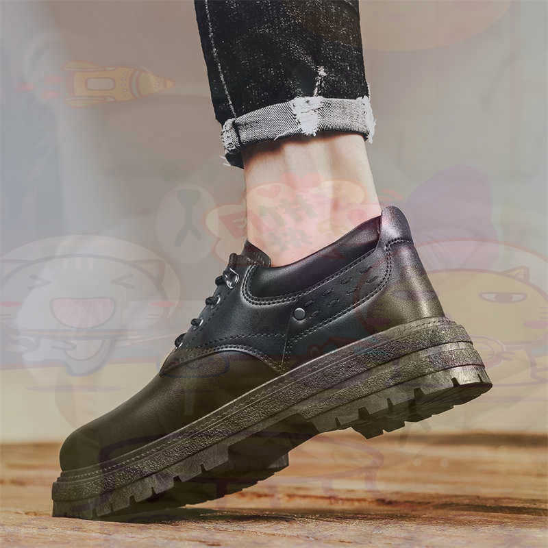 Vintage Collectible Classics - Dunkles Naturleder, modische Turnschuhe, Tennis-Herren-Turnschuhe, modische