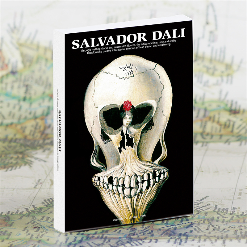 Collectible Vintage Greeting Cards - 30 Blatt Salvador Dalí Ölgemälde-Postkarten, klassische