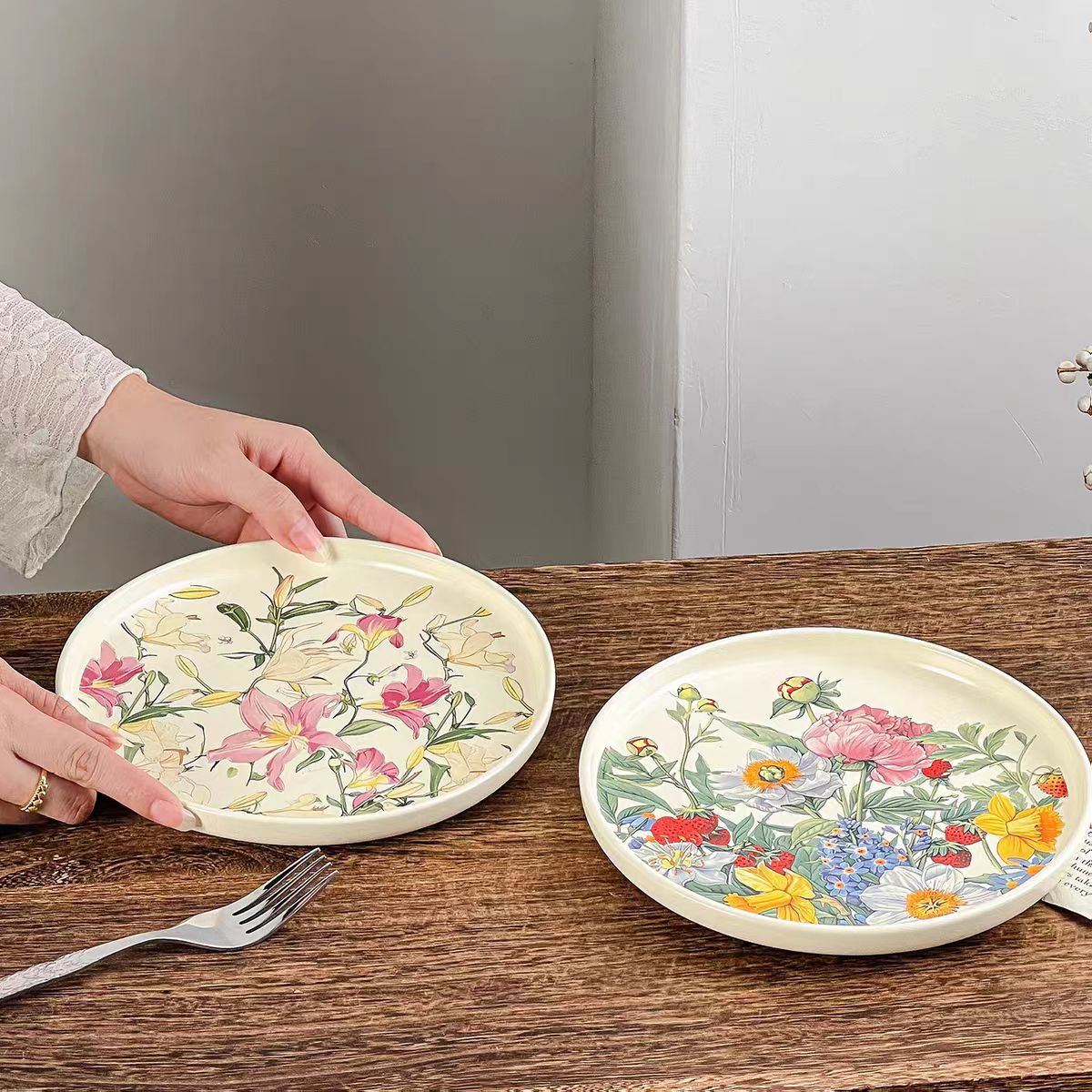 Kreative Romantische Blumen-Ke – Vintage Collectible Dishes Bewertung und Preis