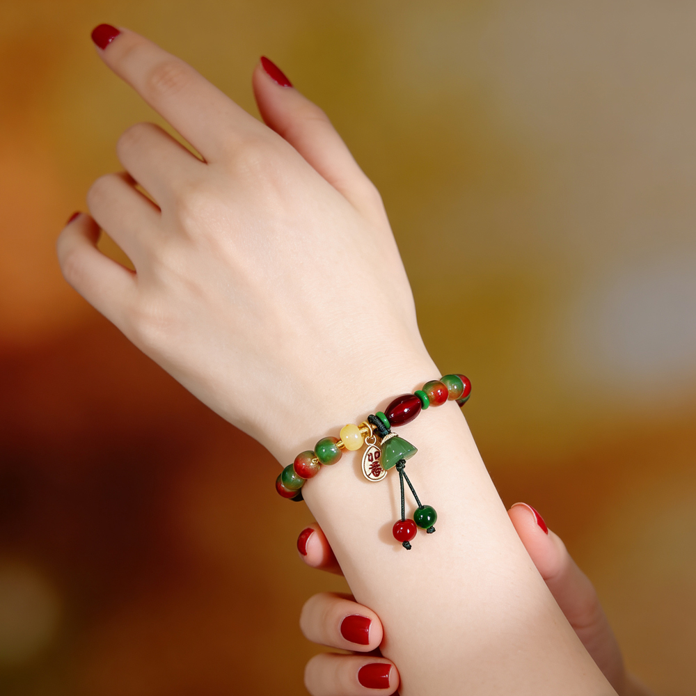 Neues buntes Perlenarmband im  – Vintage Collectibles For Sale Bewertung und Preis