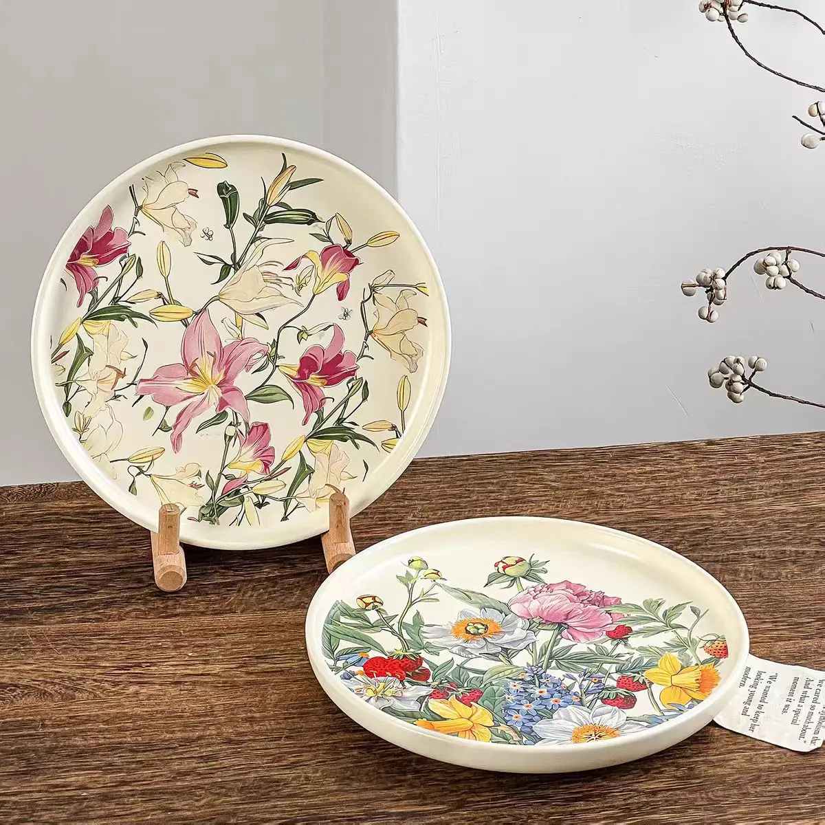 Kreativer Romantischer Blumen- – Vintage Collectible Dishes Bewertung und Preis