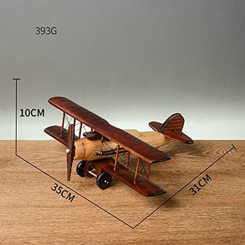 Retro Flugzeug-Modell aus Holz – Collectible Vintage Photos Bewertung und Preis