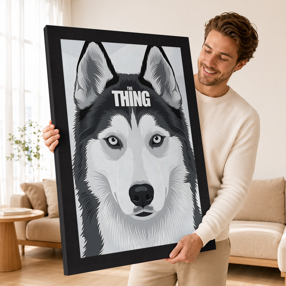 The Thing Husky Film Leinwandd – Collectible Vintage Photos Bewertung und Preis