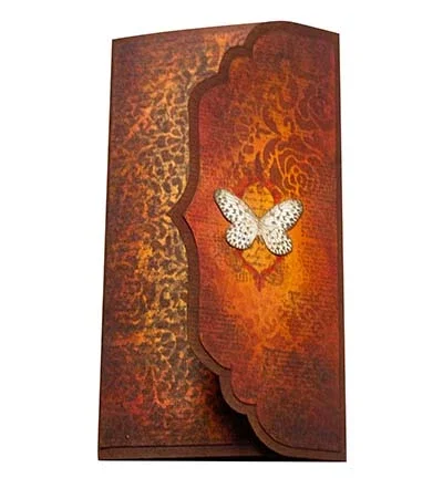 Vintage-Schmetterling, Grunge- – Collectible Vintage Greeting Cards Bewertung und Preis