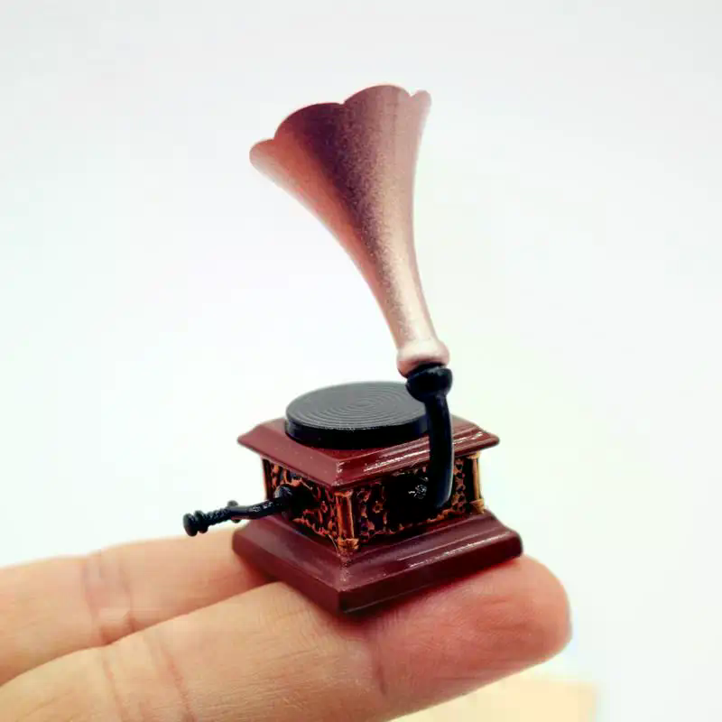 Puppenhaus Vintage Phonograph  – Vintage Toy Collector Bewertung und Preis