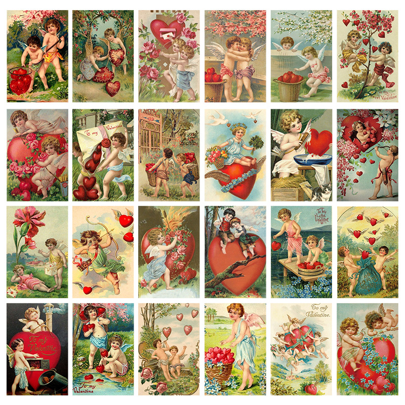 12 stücke Valentinstag Vintage – Collectible Vintage Greeting Cards Bewertung und Preis