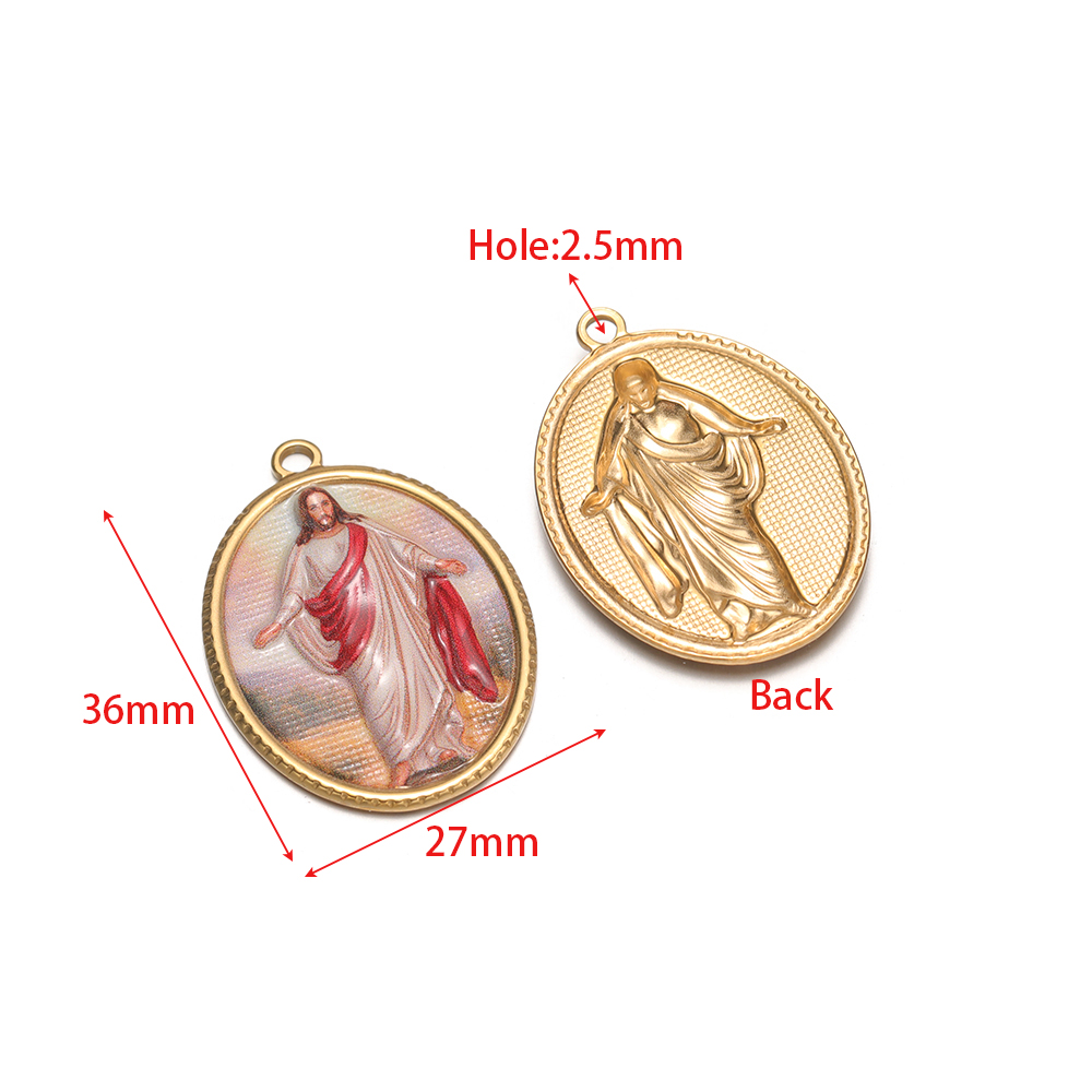 4 Stück Edelstahl-Oval-Anhänge – Vintage Collectibles For Sale Bewertung und Preis
